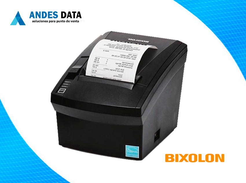 Andes Data Impresora Ticket Térmica Bixolon 80mm Srp 350ii Usbserial 7073